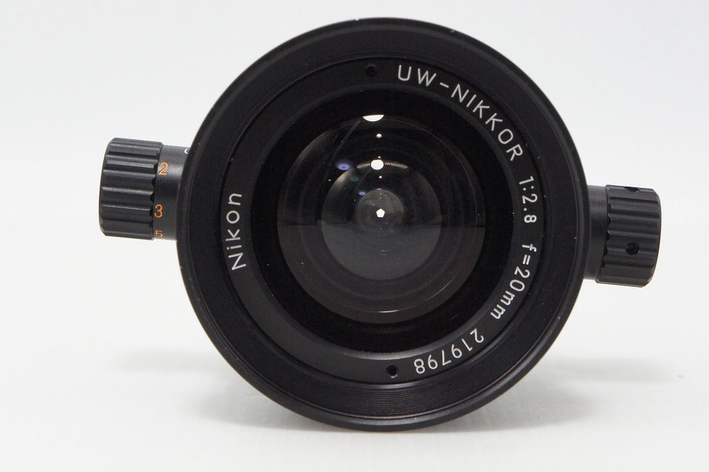 美品 Nikon ニコン UW NIKKOR 20mm F2.8 NIKONOS用 単焦点レンズ 260330b