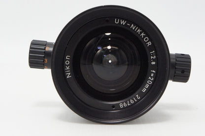 美品 Nikon ニコン UW NIKKOR 20mm F2.8 NIKONOS用 単焦点レンズ 260330b