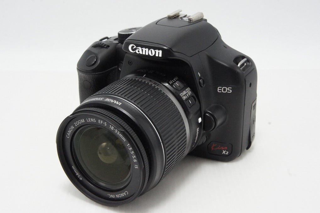 Canon キヤノン EOS Kiss X2 レンズキット (EF-S 18-55mm F3.5-5.6 IS) デジタル一眼レフカメラ 260526d