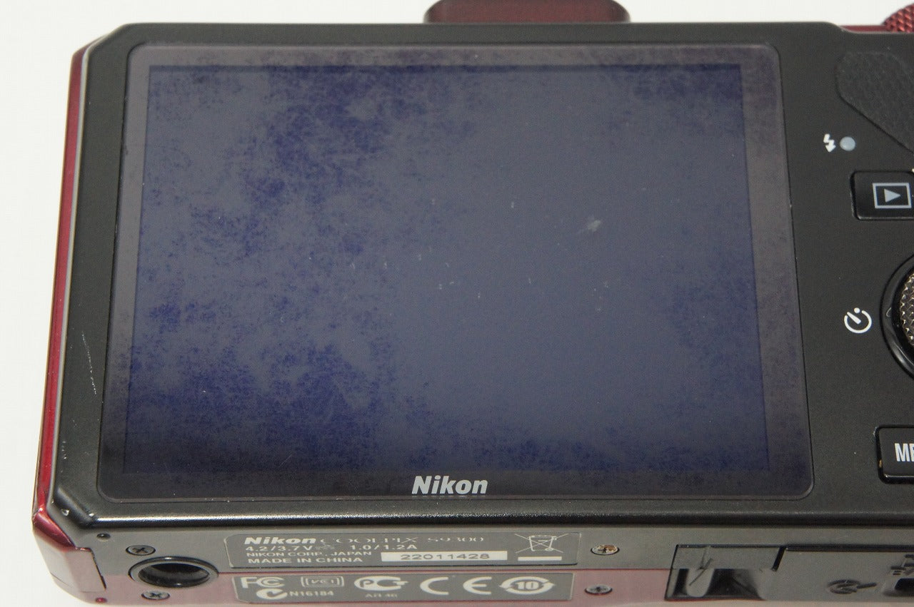 Nikon COOLPIX S9300 レッドジャンク部品取り専用(M25) Nikon COOLPIX
