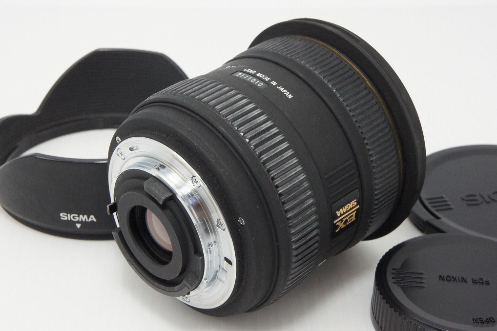 SIGMA シグマ AF 10-20mm F4-5.6 EX DC HSM Nikon ニコン Fマウント APS-C ズームレンズ フード付 260330d