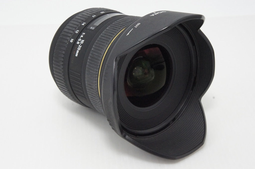 SIGMA シグマ AF 10-20mm F4-5.6 EX DC HSM Nikon ニコン Fマウント APS-C ズームレンズ フード付 260330d