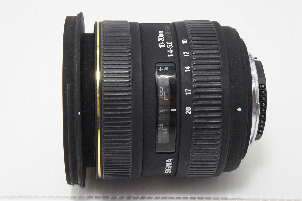 SIGMA シグマ AF 10-20mm F4-5.6 EX DC HSM Nikon ニコン Fマウント APS-C ズームレンズ フード付 260330d