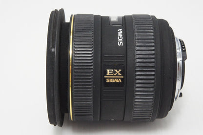 SIGMA シグマ AF 10-20mm F4-5.6 EX DC HSM Nikon ニコン Fマウント APS-C ズームレンズ フード付 260330d