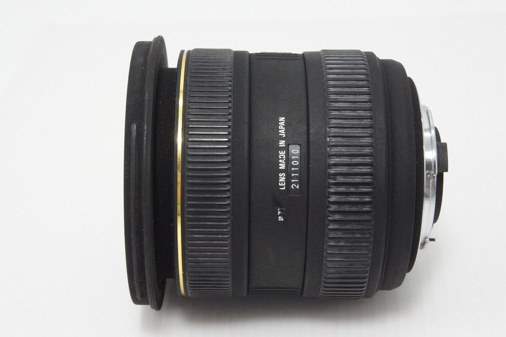 SIGMA シグマ AF 10-20mm F4-5.6 EX DC HSM Nikon ニコン Fマウント APS-C ズームレンズ フード付 260330d