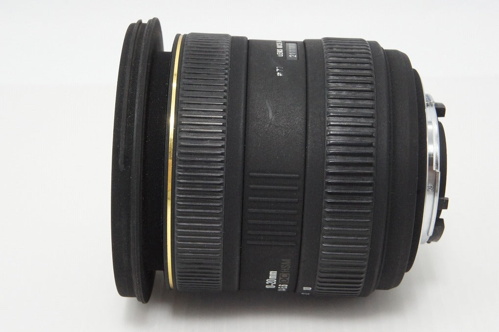SIGMA シグマ AF 10-20mm F4-5.6 EX DC HSM Nikon ニコン Fマウント APS-C ズームレンズ フード付 260330d