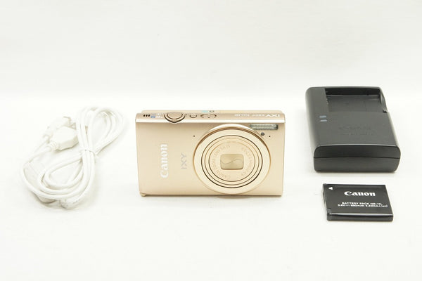 美品 Canon キヤノン IXY 430F コンパクトデジタルカメラ ゴールド 240308g