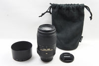 Nikon ニコン AF-S DX NIKKOR 55-300mm F4.5-5.6G ED VR APS-C ズームレンズ フード ポーチ付 250319i