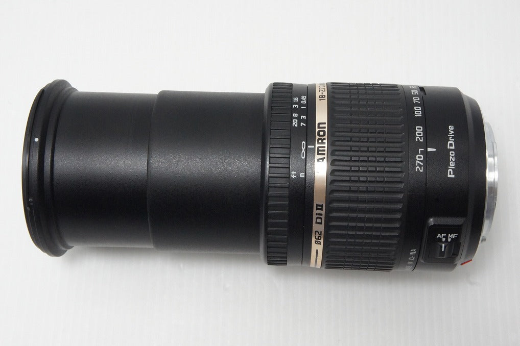 良品 TAMRON 18-270mm F3.5-6.3 Di II VC PZD B008 SONY MINOLTA αマウント APS-C ズームレンズ フード付 260528s