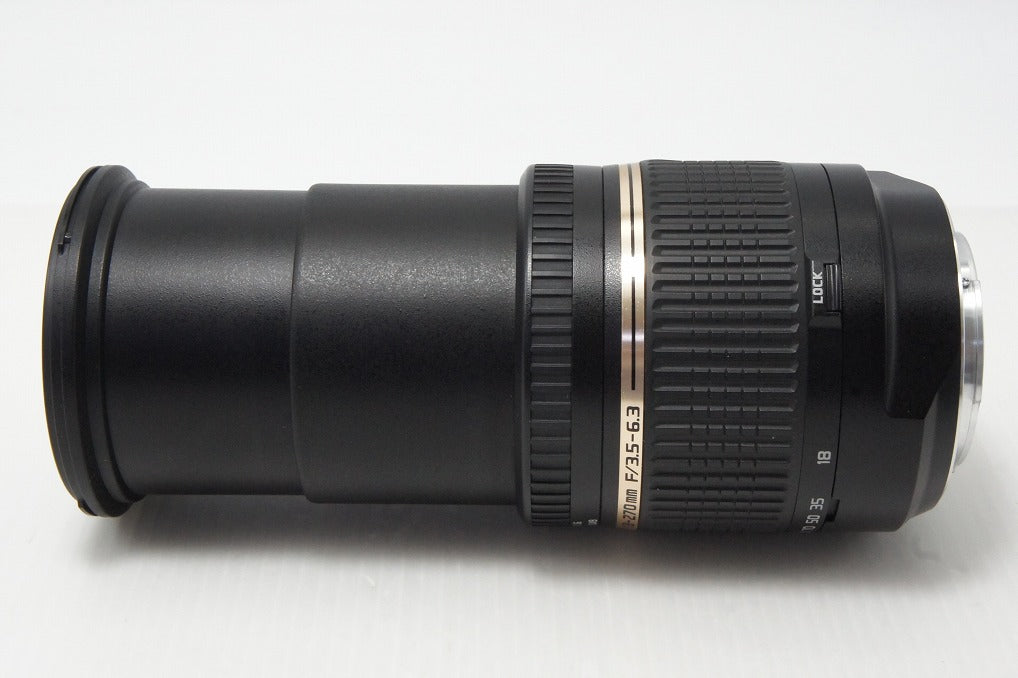 良品 TAMRON 18-270mm F3.5-6.3 Di II VC PZD B008 SONY MINOLTA αマウント APS-C ズームレンズ フード付 260528s