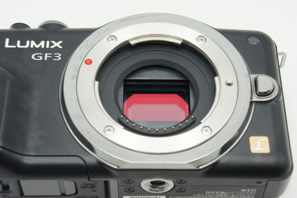 良品 Panasonic パナソニック LUMIX DMC-GF3 ボディ ミラーレス一眼カメラ ブラック 260219g