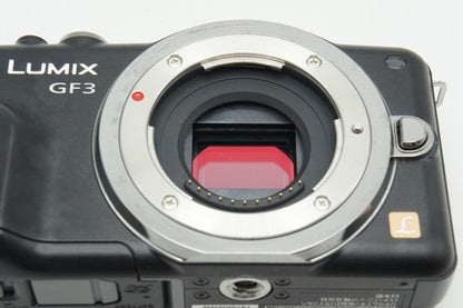 良品 Panasonic パナソニック LUMIX DMC-GF3 ボディ ミラーレス一眼カメラ ブラック 260219g
