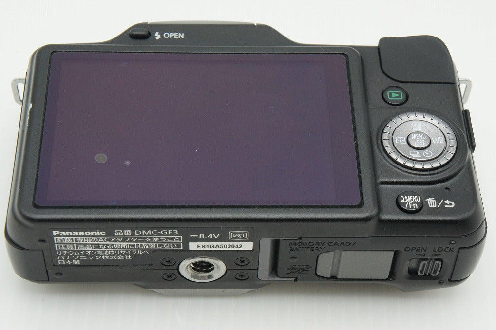 良品 Panasonic パナソニック LUMIX DMC-GF3 ボディ ミラーレス一眼カメラ エスプリブラック 260818sd