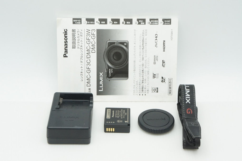 良品 Panasonic パナソニック LUMIX DMC-GF3 ボディ ミラーレス一眼カメラ エスプリブラック 260818sd