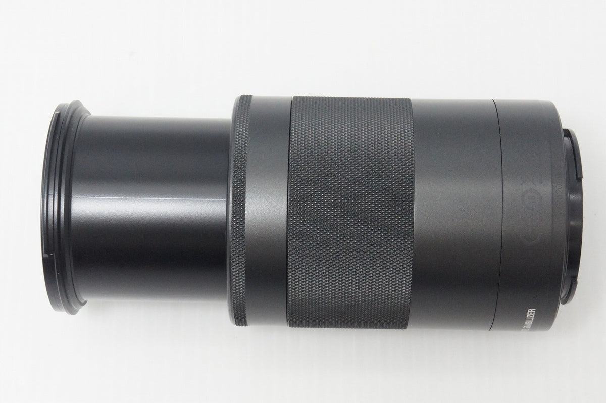 美品 Canon キヤノン EF-M 55-200mm F4.5-6.3 IS STM EF-Mマウント APS-C ズームレンズ ブラック 260909i