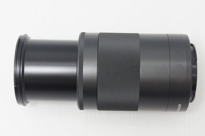 美品 Canon キヤノン EF-M 55-200mm F4.5-6.3 IS STM EF-Mマウント APS-C ズームレンズ ブラック 260909i