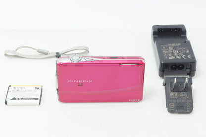 良品 FUJIFILM フジフィルム FinePix Z900EXR コンパクトデジタルカメラ ピンク 260909ab