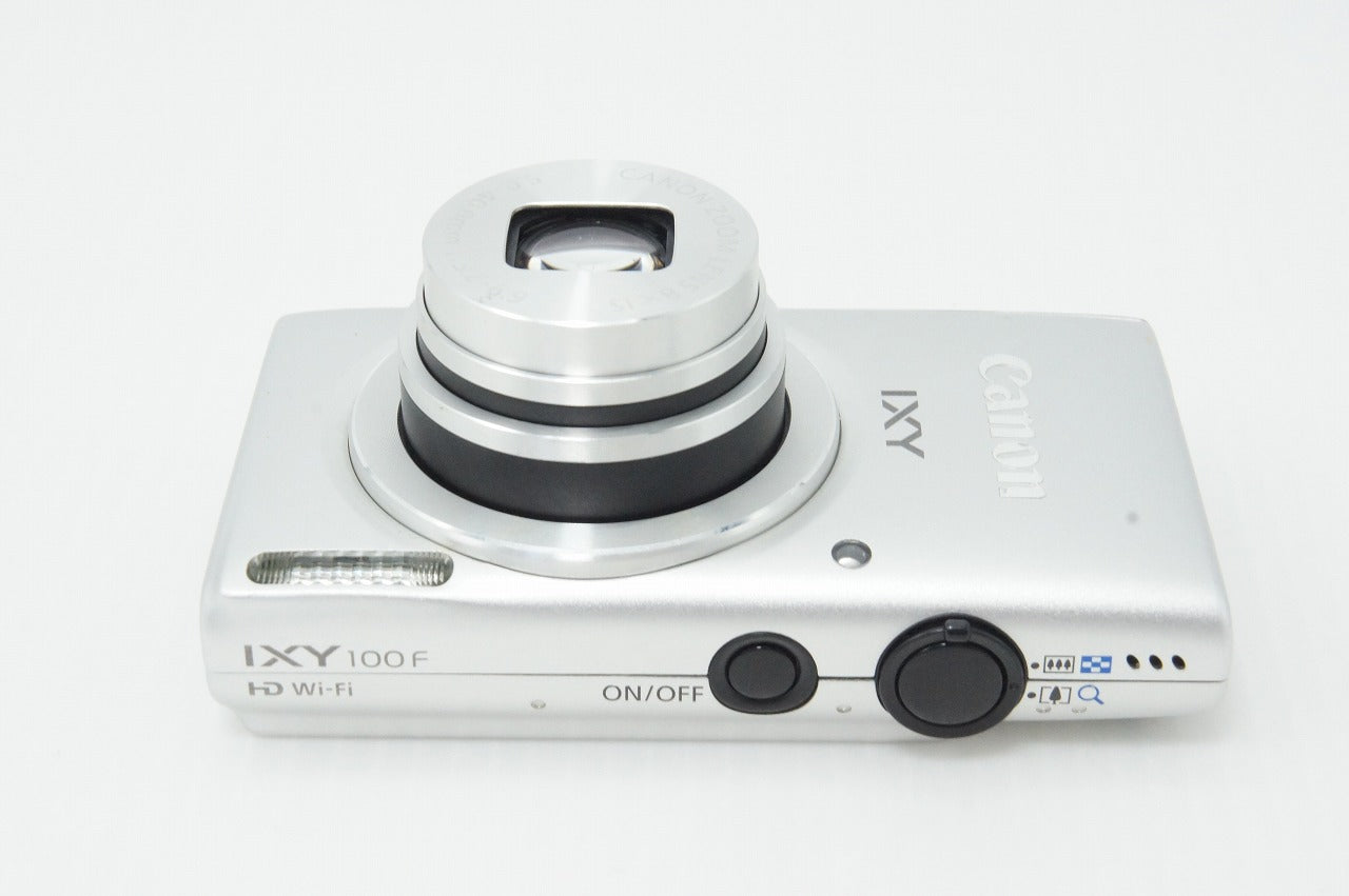 Excellent condition Canon IXY 100F Compact Digital Camera Silver 260327s