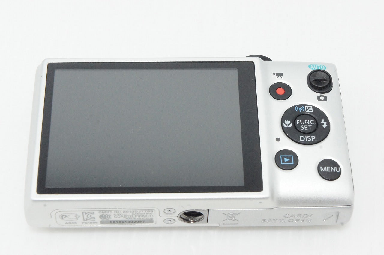 Excellent condition Canon IXY 100F Compact Digital Camera Silver 260327s