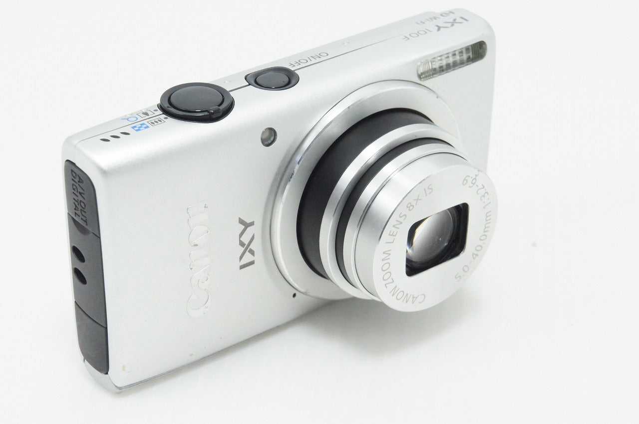 Excellent condition Canon IXY 100F Compact Digital Camera Silver 260327s