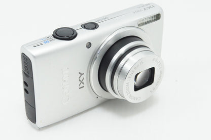 Excellent condition Canon IXY 100F Compact Digital Camera Silver 260327s