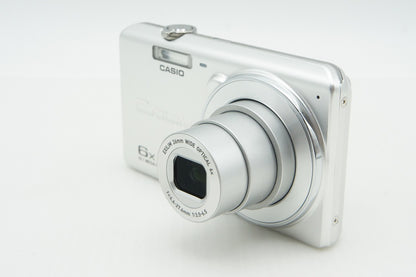 美品 CASIO カシオ EXILIM EX-ZS29 コンパクトデジタルカメラ シルバー 元箱付 260223i