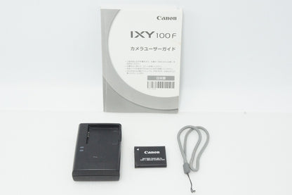 Excellent condition Canon IXY 100F Compact Digital Camera Silver 260327s