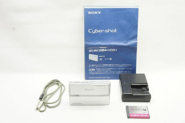 SONY ソニー Cyber-shot DSC-T9 コンパクトデジタルカメラ シルバー 241229f