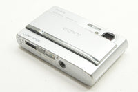 SONY ソニー Cyber-shot DSC-T9 コンパクトデジタルカメラ シルバー 241229f