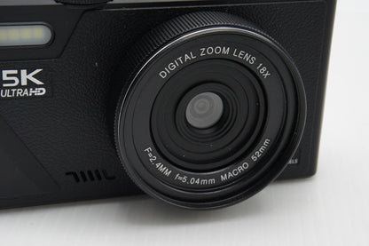 美品 5K ULTRA HD DIGITAL CAMERA コンパクトデジタルカメラ ブラック 元箱付 260219f