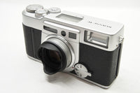 美品 FUJIFILM フジフィルム KLASSE W 35mmコンパクトフィルムカメラ 元箱 ケース フード付 240308n