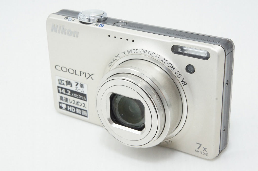 Nikon ニコン COOLPIX S6000 コンパクトデジタルカメラ シャンパンシルバー 元箱付 260319u