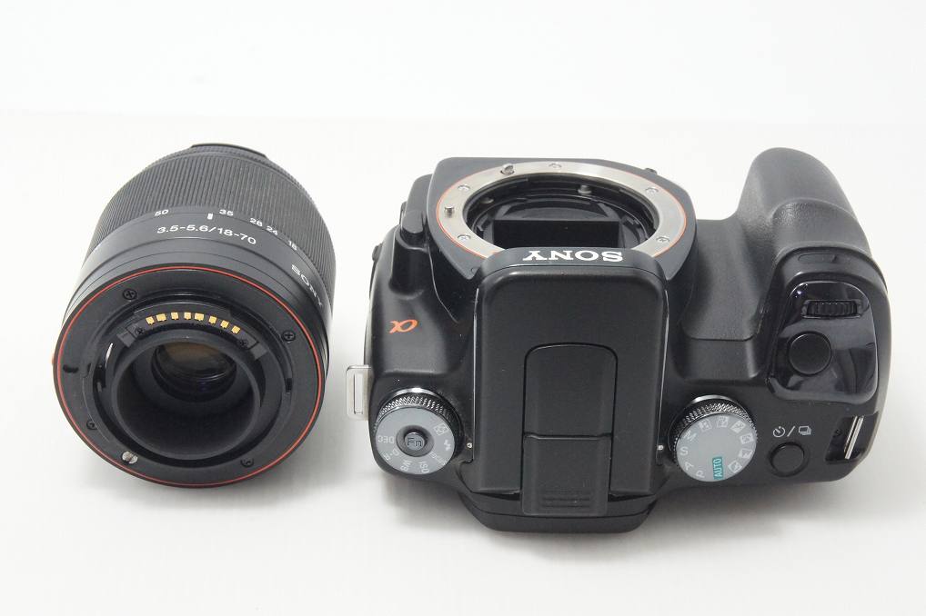 良品 SONY ソニー α100 DSLR-A100K ズームレンズキット (DT 18-70mm F3
