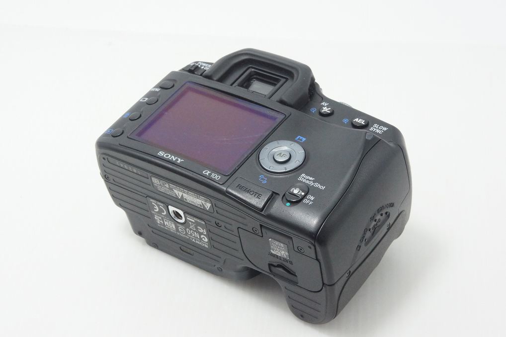SONY DSLR-A100デジタル一眼レフDT 18-70mm レンズキット 良品 SONY ソニー α100 DSLR-A100K ズームレンズキット (DT 18-70mm F3