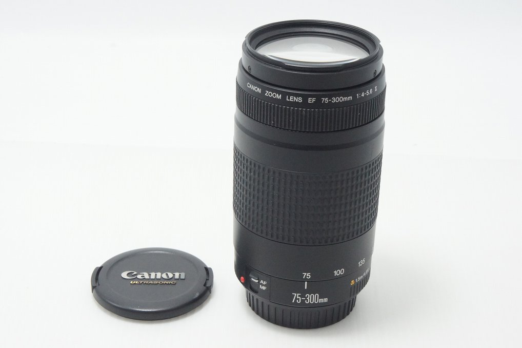 Canon キヤノン EF 75-300mm F4-5.6 II フルサイズ ズームレンズ