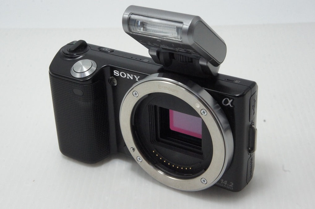 美品 SONY ソニー NEX-5 ボディ ミラーレス一眼カメラ ブラック 260527bc