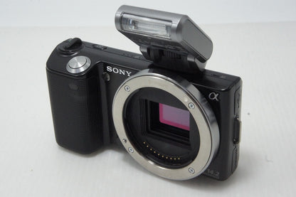 美品 SONY ソニー NEX-5 ボディ ミラーレス一眼カメラ ブラック 260527bc