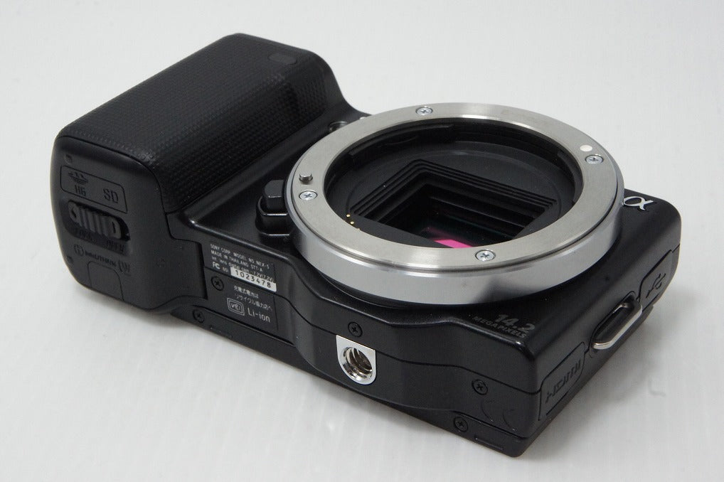 美品 SONY ソニー NEX-5 ボディ ミラーレス一眼カメラ ブラック 260527bc