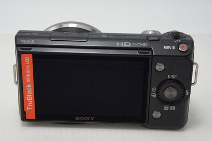 美品 SONY ソニー NEX-5 ボディ ミラーレス一眼カメラ ブラック 260527bc