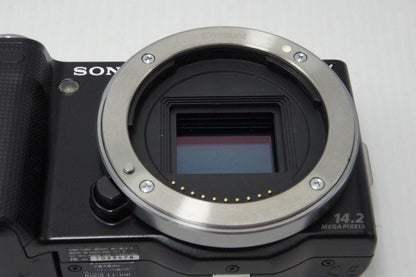 美品 SONY ソニー NEX-5 ボディ ミラーレス一眼カメラ ブラック 260527bc