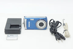 PENTAX ペンタックス Optio M60 コンパクトデジタルカメラ ブルー 260909a