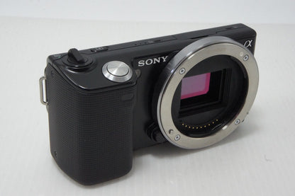 美品 SONY ソニー NEX-5 ボディ ミラーレス一眼カメラ ブラック 260527bc