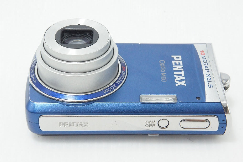 PENTAX Optio M60 本体 ブルー PENTAX ペンタックス Optio M60 コンパクトデジタルカメラ ブルー