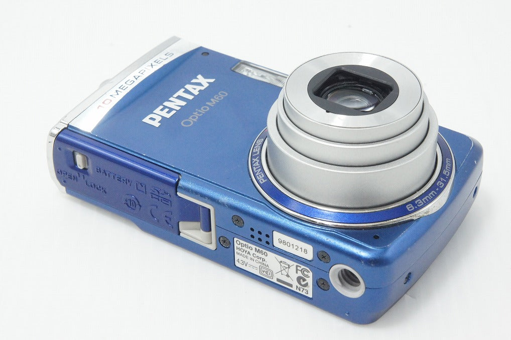 PENTAX ペンタックス Optio M60 コンパクトデジタルカメラ ブルー