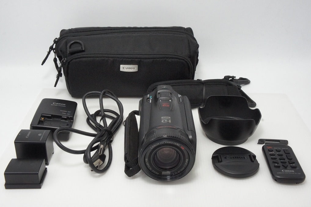 良品 Canon キヤノン iVIS HF G10 デジタルビデオカメラ ケース付 260320t