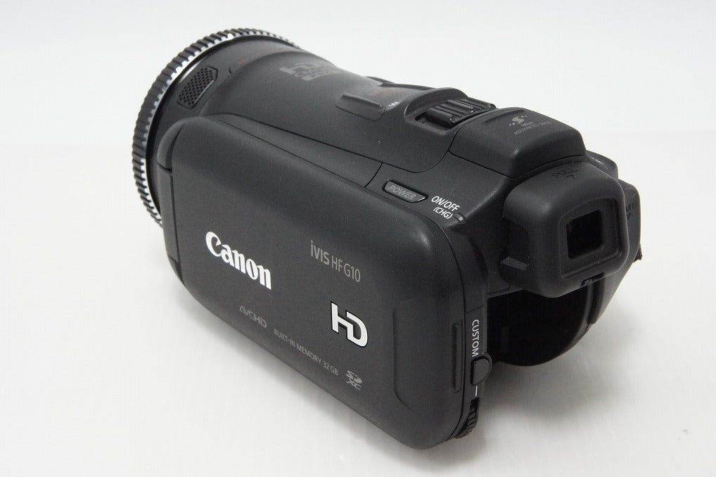 良品 Canon キヤノン iVIS HF G10 デジタルビデオカメラ ケース付 260320t
