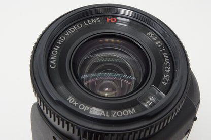 良品 Canon キヤノン iVIS HF G10 デジタルビデオカメラ ケース付 260320t