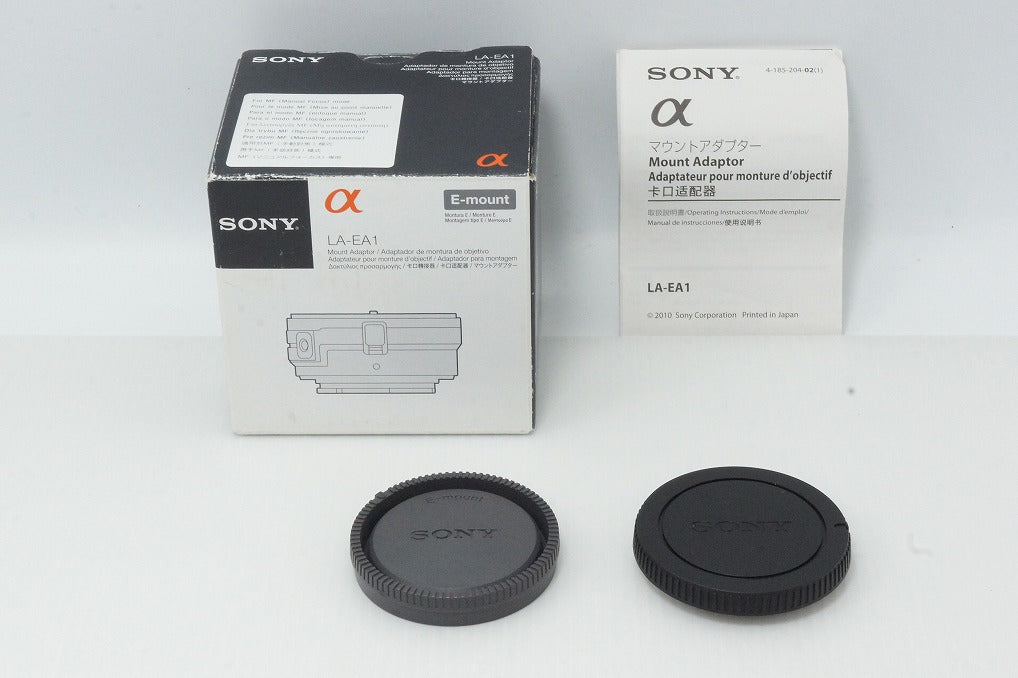 美品 SONY ソニー マウントアダプター LA-EA1 元箱付 260527bh