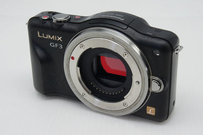 Panasonic パナソニック LUMIX DMC-GF3 ボディ ミラーレス一眼カメラ ブラック 251215ac