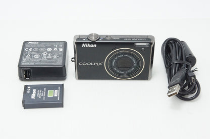 良品 Nikon ニコン COOLPIX S640 コンパクトデジタルカメラ ディープブラック 260527bl